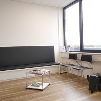 Wartebereich Praxis Viktoria Steinhauser